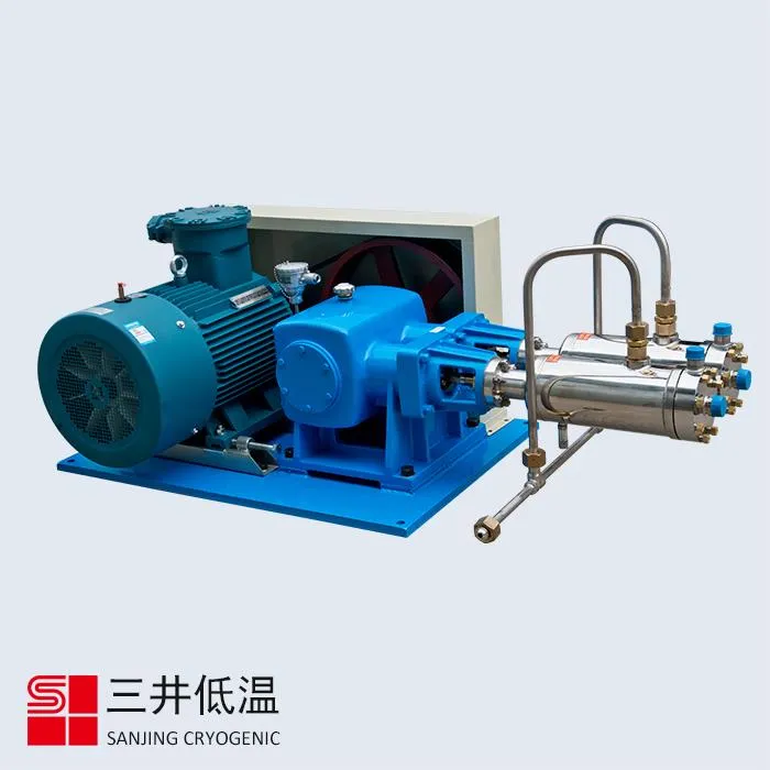 P51- 이중 LNG L-CNG 1000-3000L 가스 실린더 충전 펌프